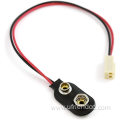 9V Battery Snap Clip to Polarized Molex Connector